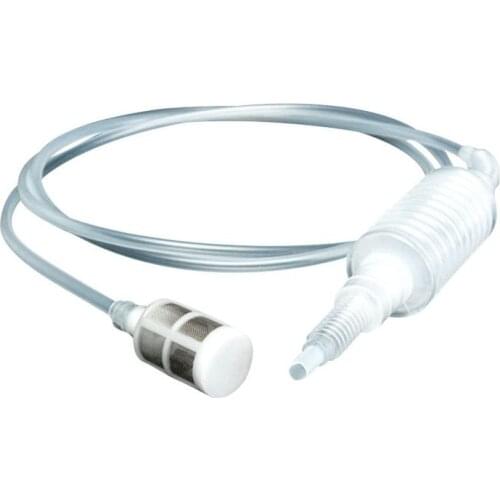 Overflow siphon with filter