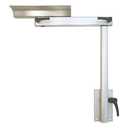 Adjustable 360 Degree Swivel Table Top Mount Pedestal Aluminum Alloy For Marine Boat RV Caravan