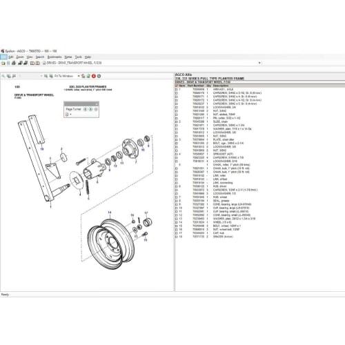 AGCO Allis Part Book & Workshop Service Manuals [2021]