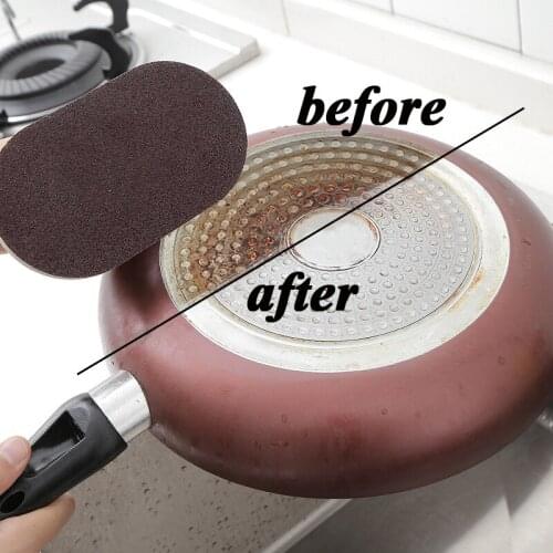 Strong Decontamination Bath Brush Sponge Tiles Brush Hot Sale Magic Strong Decontamination Bath Brush Kitchen Clean Tools