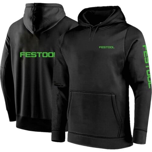 Festool Tools Spring Autumn Hoodies Solid Comfortable Customize Pullover Cotton Sweatshirts Casual Harajuku Hooded Fashion Coats