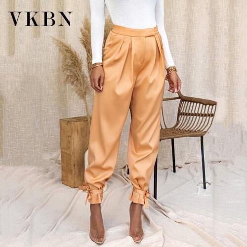 VKBN Women's High Waist Pants