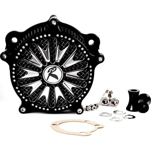 Air Cleaner Intake Filter System Fit For Harley Softail Touring Dyna Wide Glide Breakout Deluxe Heritage Springer 93-15