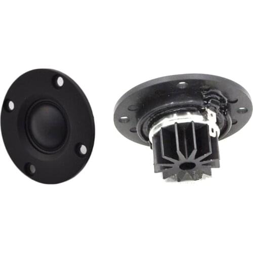 1 Pair 6Ohm 30W Silk Film Audio Tweeter Speaker Universal Treble Loudspeaker Horn Hifi Audio Car Speakers Drop Shipping