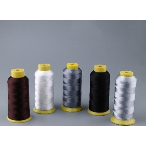 1 Roll (984 Yards) Strong 210D Bonded Nylon Sewing Thread for Stitching Leather Craft Tent Canvas Repair for Jewelry Making
