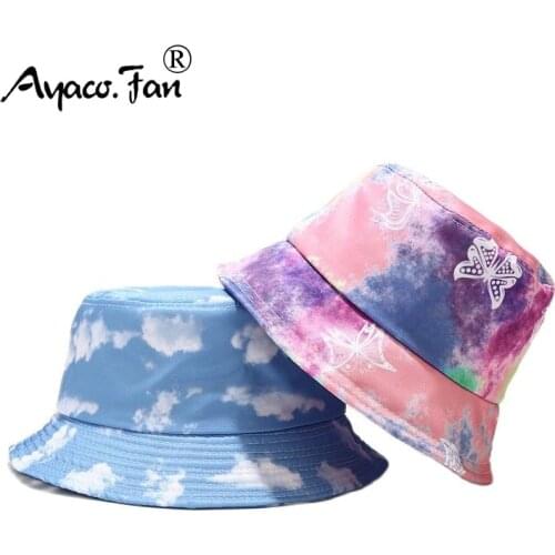 3D Dye Colorful Print Women Bucket Hat Graffiti Sunhat Men Outdoor Travel Beach Caps Fishermen Hats Unisex Hip Hop Female Cap