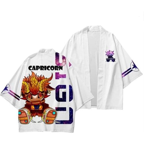 8.Sun Proof Clothes Style Daopao Couple Ancient Chinese Kimono Japanese Summer Element Thin Coat Japanese Kimono Cardigan Haori