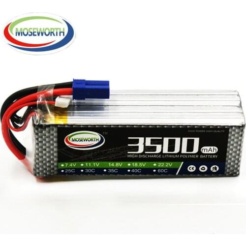6S 22.2V 3500mAh 40C Battery Lipo For RC Drone Quadcopter Car Airplane Helicopter Boat Model Remote Control Toys Lipo Battery