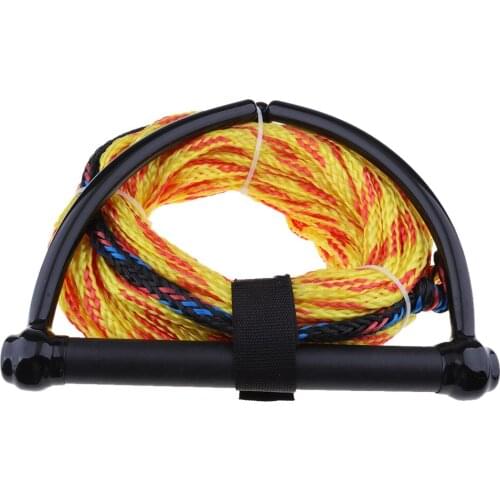 Safety Surfing Water Ski Rope WithGrip, Wakeboard Tow Line Kneeboard Surfing