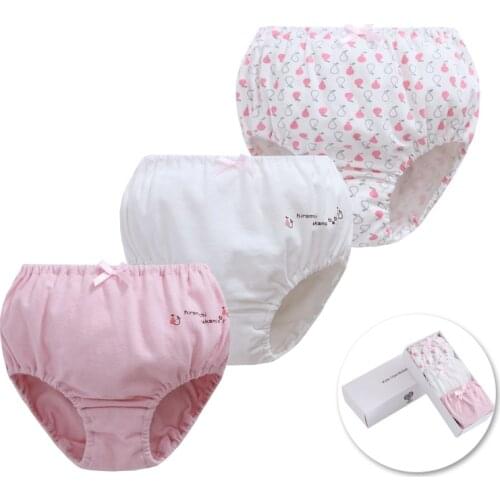 Kids 100% Cotton Underwear Panties Girls Baby Infant High Quality Panties Toddler Underpants for Children Cute Shorts