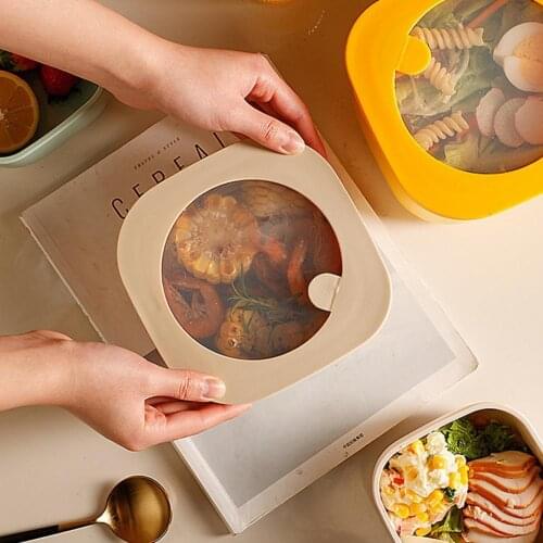 Bento Box Leakproof Healthy Plastic Microwave Safe Lunchbox for Kitchen