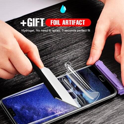 For huawei honor 8x max 9 lite view 10 note 10 play hydrogel film phone screen protector honor 8x max protective film Not Glass