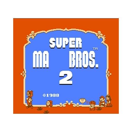 Super Mali Bros 2 (J) 60 Pins 8 Bit Game Card