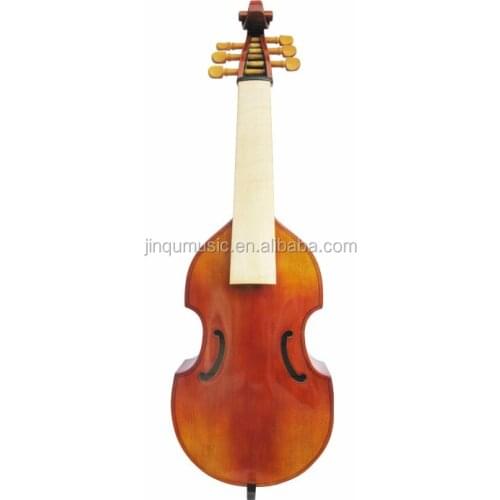 Jinqu Golden Famous brands of master model level Treble Viola da Gamba set with bow and bag