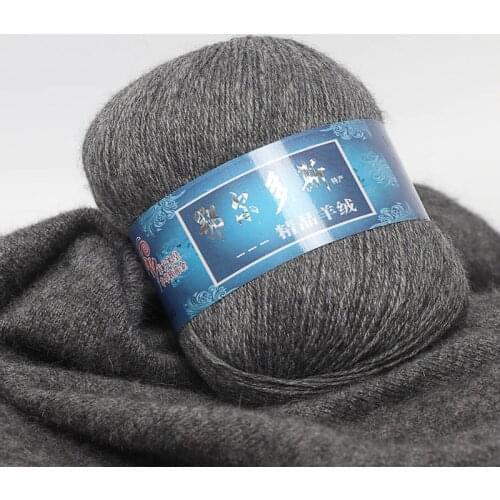 High Quality 50g /ball Mongolian Cashmere Hand-knitted Cashmere Yarn Wool Cashmere Knitting Yarn Ball Scarf Wool Yarn