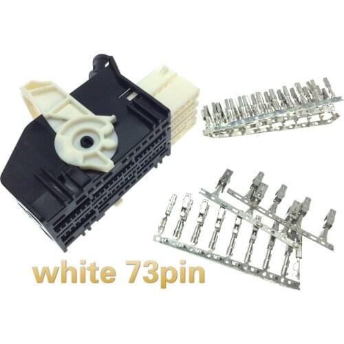 For Volkswagen Audi BCM plug J519 body grid controller T73T46 hole female 5Q0 937 700 B/C/702 with terminal pin