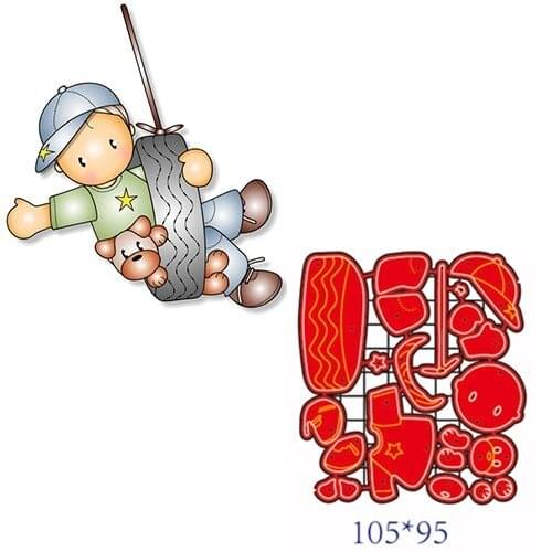 Metal Cutting Dies boy DIY Scrapbooking Paper Cards Decorative Craft Embossing