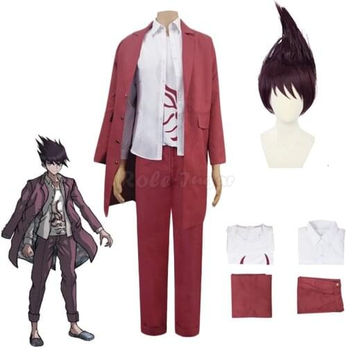 New ! Anime Danganronpa V3: Killing Harmony Cosplay Momota Kaito Costume Full Sets Men Women Halloween Party Show Outfit C140M92
