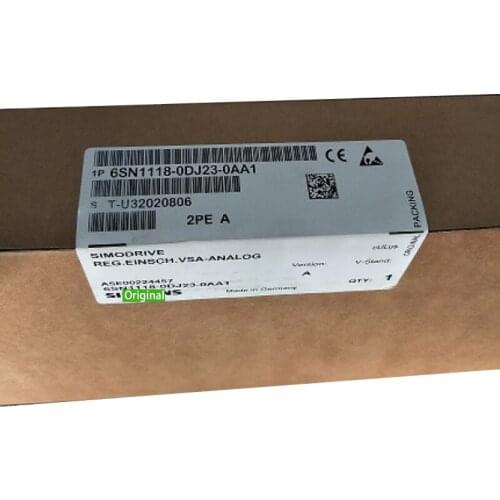 New And Original 6SN1118 0DJ23 0AA1 Spot Photo, 1-Year Warranty