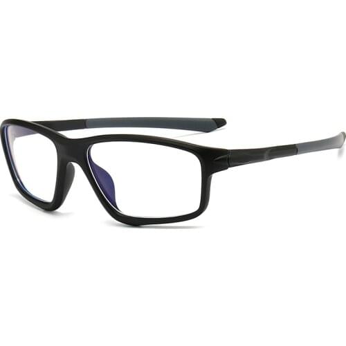 New Men TR90 Ultra Light And Durable Square Frame Anti-Blue Riding Sunglasses Frame Fashion Sports Optical Glasses Frame TR5773