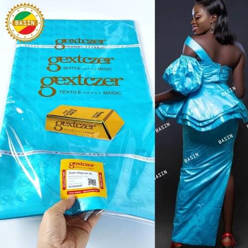 Wholesale Price Mali Bazin Riche 100% Cotton Lace Fabric For Men Or Women Daily Party Clothing Bazin Riche Laces Fabric