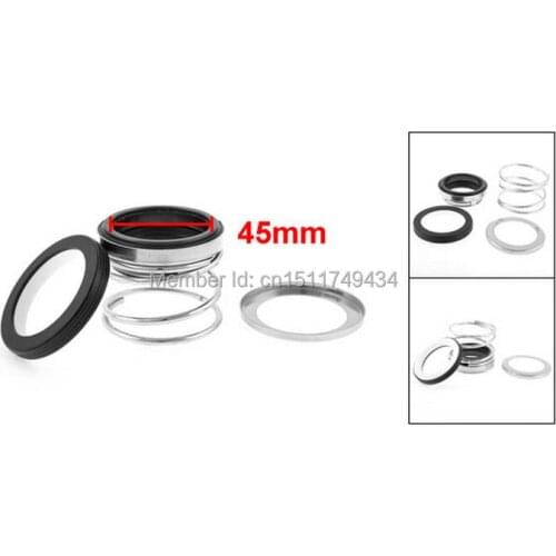 Spring Inbuilt Rubber Bellows 45mm Pump Water Mechanical Seal 108-45