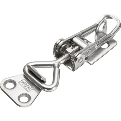 Spring Loaded Toggle Case Box Chest Trunk Latch Catches Hasp Durable Stainless Steel