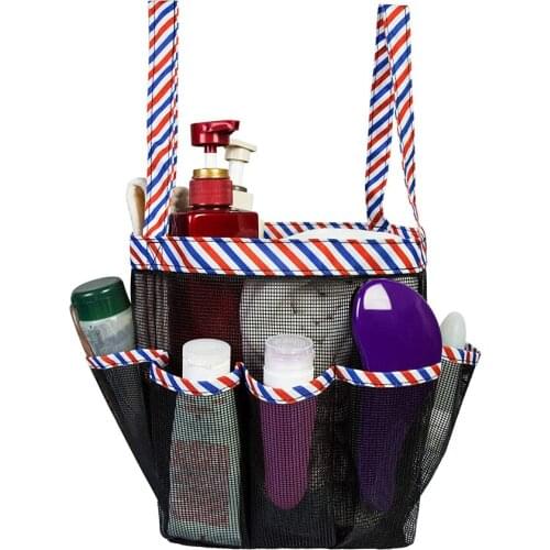 Mesh Shower Caddy tote for College Dorm Room Essentials, Hanging Portable Tote Bag Toiletry for Bathroom Accessories