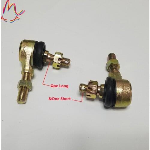 Joint Ball Head U-joint 10mm M10 x 1.25 Tie Rod End Counter Clockwise thread For 50cc - 110cc ATV Quad UTV Accessories Parts