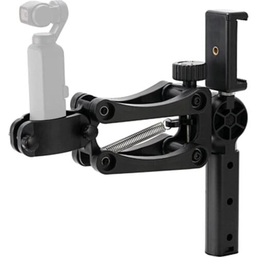 BGNing Foldable 4th Axle Spring Damped Stabilizer Handle Grip for Osmo Pocket Gimbal Camera Holder Shock Absorber Smartphone