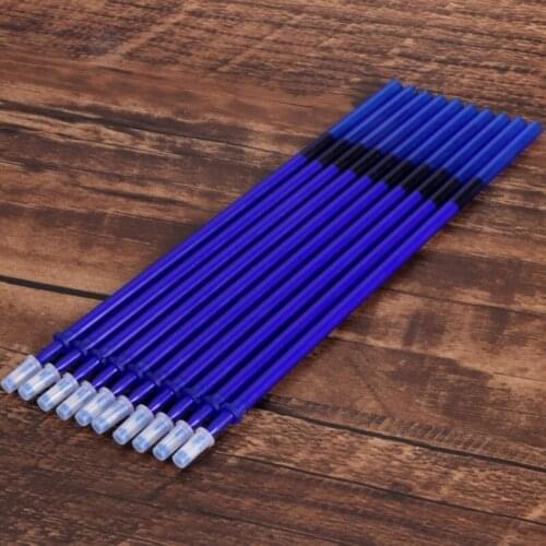 YYDS 10Pcs/Set 0.5mm Erasable Gel Ink Pen Refills Writing Study Office Supplies