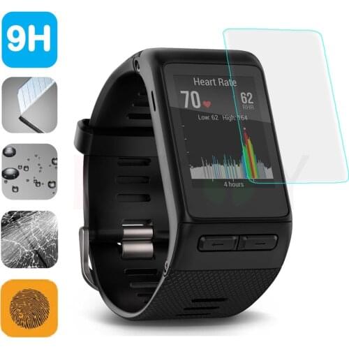 9H Tempered Glass LCD Screen Protector Shield Film For Garmin Vivoactive HR Smart Sporting Watch Accessories