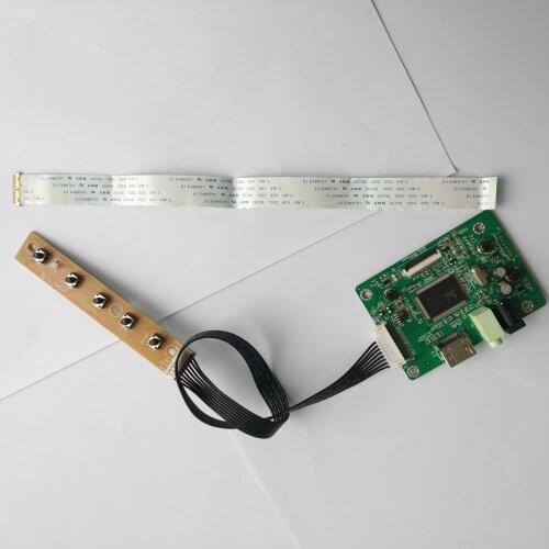 2019 HDMI LED EDP LCD Controller board mini DIY for NT116WHM-N44/NT116WHM-N42 1366X768 Panel cable