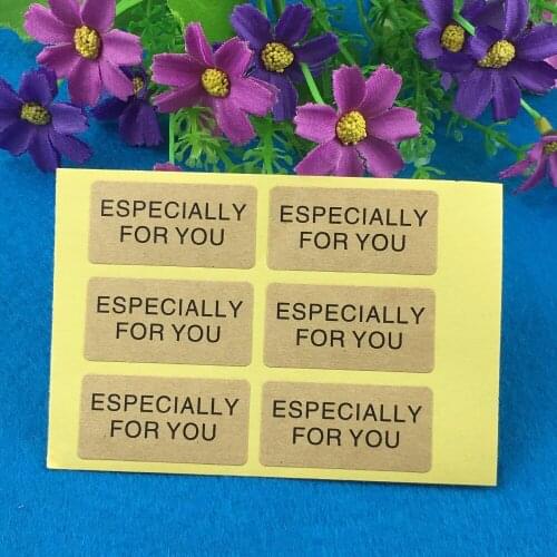 5000PCS/Lot Fashion paper printed above"ESPECIALLY FOR YOU"Labels sealing Stickers packaging For Jewelry/Box/gift/car/envelope