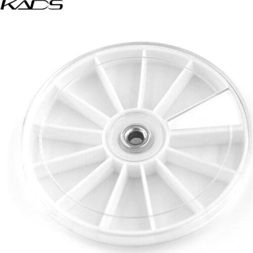 KADS Nail Rhinestones Case Nail Art Empty Round Wheel Jewelry Rhinestones Pill Box Nail Art Drug Storage Ring Case Box