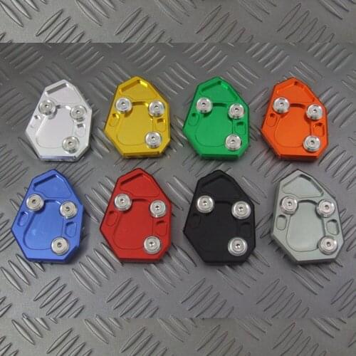 CNC Aluminum Motorcycle Plate Extension Pad Stand Enlarger For BMW S1000RR 2010 2011 2012 2013 2014