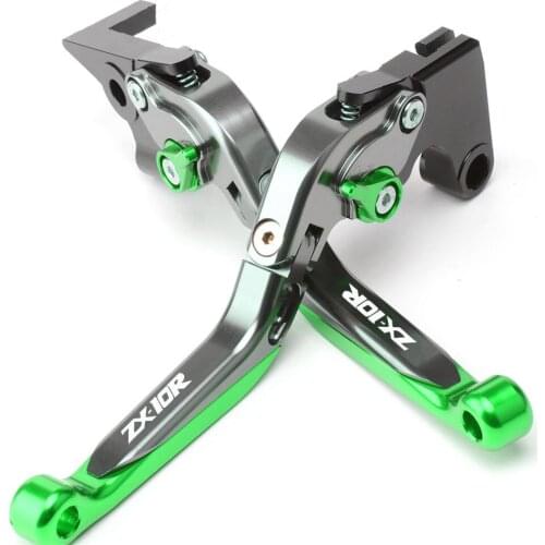 For Kawasaki NINJA ZX-10R ZX10R Motorcycle Accessories CNC Adjustable Extendable Foldable Brake Clutch Levers