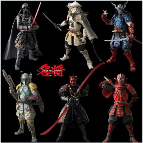 Star Wars White Darth Vade Boba Fett Darth Maul Soldier Emperors Royal Guard Marvel Captain America Spider-Man Action Toys