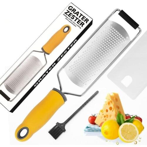 Stainless Lemon Cheese Vegetable Zester Grater Peeler Slicer Kitchen Tool Gadgets Fruit Vegetable Chopper Citrus Lemon Zester