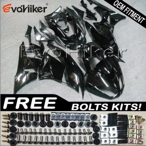 Motorcycle Fairing hull for ZX6R 2009 2010 2011 2012 Black ZX 6R 09 10 11 12 ABS plastic motor Fairings kit Injection mold