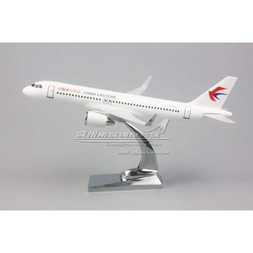 19cm China Eastern Airlines Airbus A320 New Logo B-1610 Plastic Simulation Aircraft Model Collective Xmas Birthday Gift
