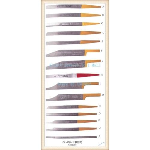 Free shipping 15pcs/lot high speed Jewelers HS Graver Engraving Jewelry Engraving Knife graver max knife