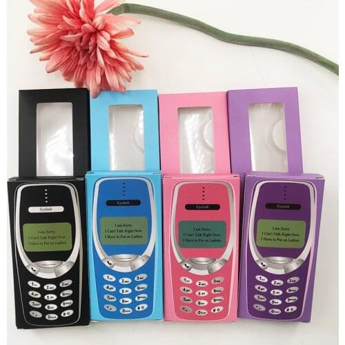 New Arrival Phone Paper Packaging Box for 3D 25mm 27mm Mink Eyelashes Custom Private Label Packaging