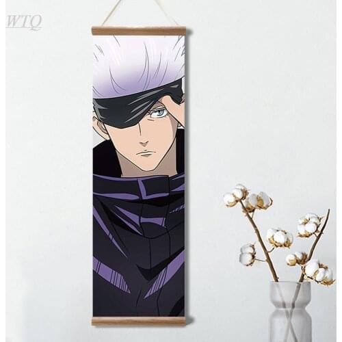 Japanese Anime Poster Jujutsu Kaisen Poster Wall Decoration Canvas Painting Wall Art Posters Pictures for Living Room Home Decor