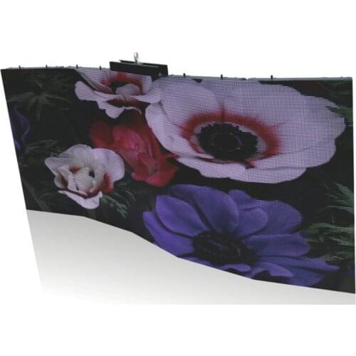 Nova control brightness adjustable smd led display p3.91 p3.9 , flexible led panel display