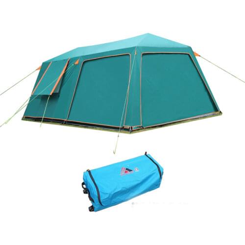 VANQUISHER large space one hall two bedrooms waterproof windproof family party camping tent with top good quality