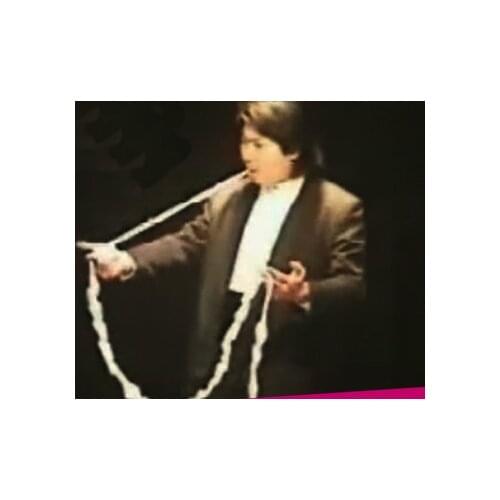 Stage magical tricks props toy Mouth Pull Paper Spit Close-up Stage Magical Tricks Props Random Color Performance Magic