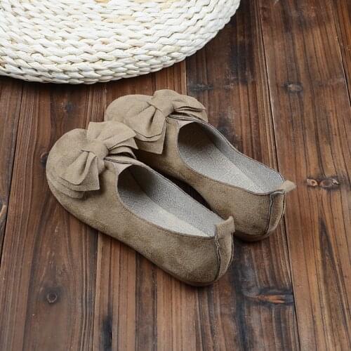 Mori Soft Bottom Doll Shoes Harajuku Style Student Casual Oxford Shoes Literary Retro Womens Shoes Handmade Flat Single Shoes