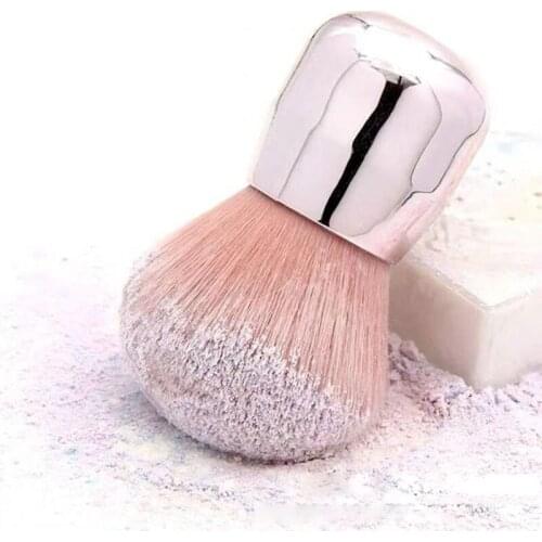 1PC Pink Powder Makeup Brushes Large Head Make Up Brush Mushroom Head Makeup Brush Beauty Brushes For Face Foundation Blush