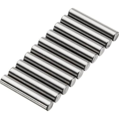 10Pcs Pin 2.5X1m PN003 for JLB Racing CHEETAH 11101 21101 J3 SPEED 1/10 RC Car Parts Accessories